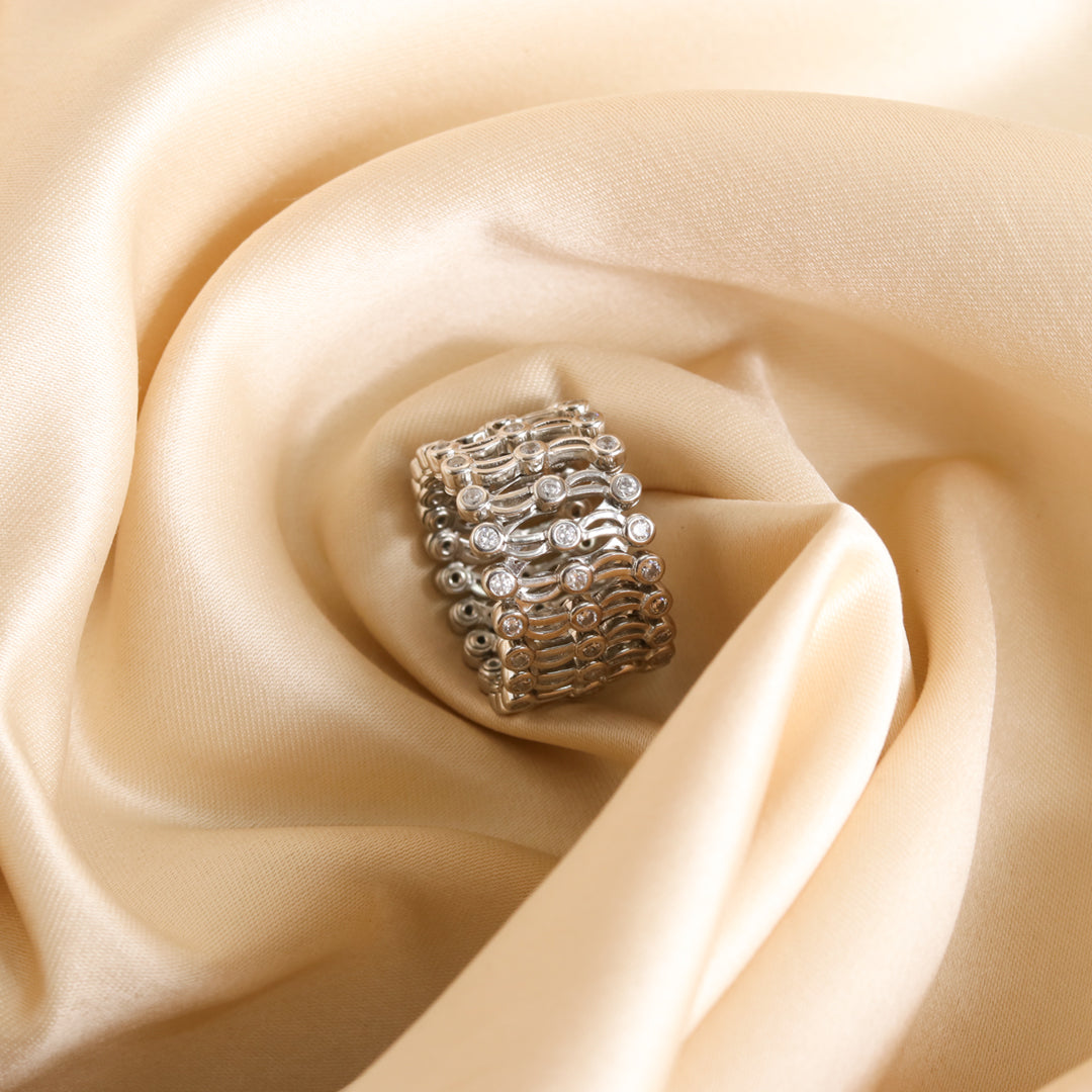 Adjustable Rose Gold Ring Kada-5